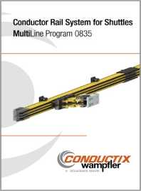 Каталог Система контактного рельса MultiLine Program 0835 Conductix Wampfler