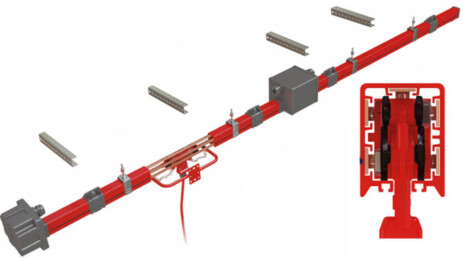 Троллейный шинопровод EAE серии E-line TBS (40-130А)